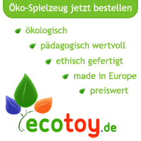 kologisches Kinderspiezeug bei EcoToy