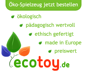 Ökologisches Spiezeug bei EcoToy