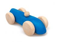 Retro Rennwagen Mini aus Buchenholz für Kleinkinder ab 3 Jahren