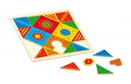 Mosaik Fantasie - Montessori Spielzeug zur Förderung von Kreativität ab 3 Jahre