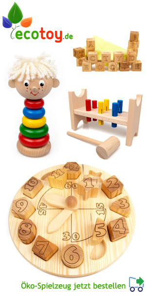 Ökologisches Spiezeug bei EcoToy