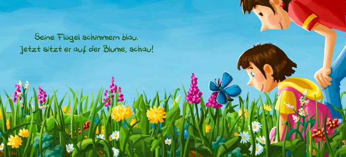 Öko Kinderbuch Die Blumenwiese