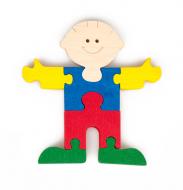 Junge Puzzle - öko Holzspielzeug für Vorschulkinder