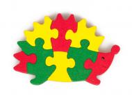 Igel Puzzle - ökologisches Spielzeug aus Buchenholz